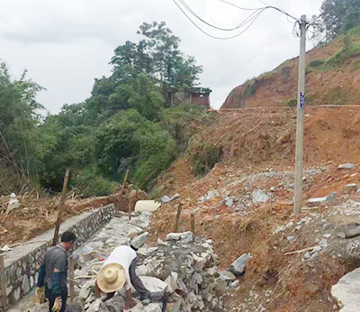 老城镇黄砂口至为建公路工程