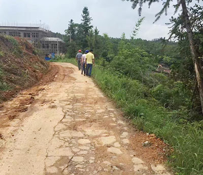 老城镇黄砂口至为建公路工程