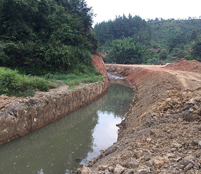 老城镇黄砂口至为建公路工程