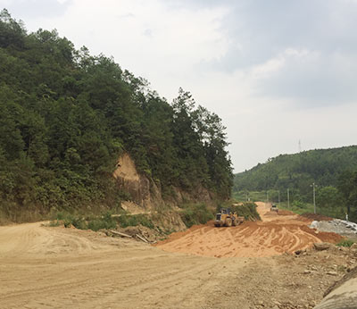 老城镇黄砂口至为建公路工程