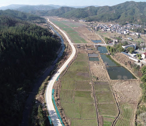 定南县红色旅游路改建工程